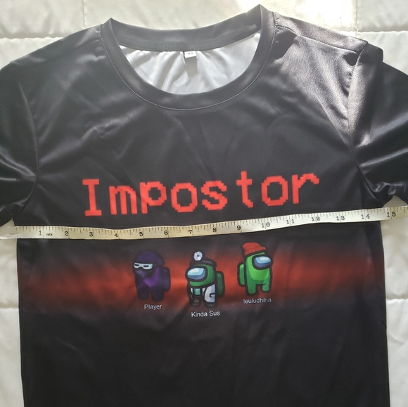 NEW Kids Among us Impostor short sleeve tee XS - Picture 8 of 10